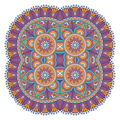 Vector colorful Mandala