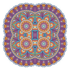 Vector colorful Mandala