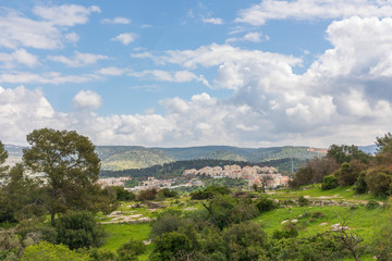 Fototapeta na wymiar New districts of Beit Shemesh