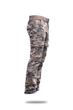 Cargo Pants Isolated On White Background