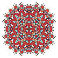 Vector colorful Mandala