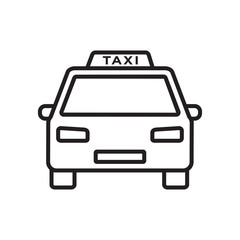 car, taxi icon vector design  illustration