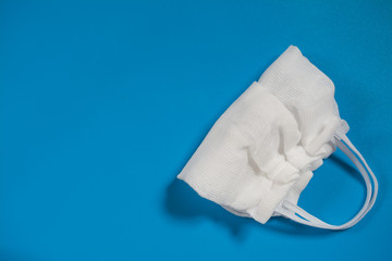 homemade face mask to protect against coronavirus COVID-19