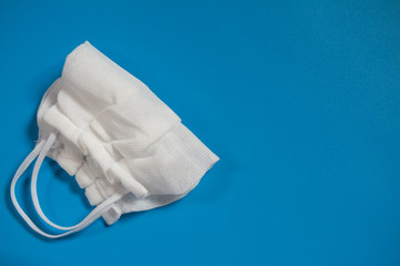 homemade face mask to protect against coronavirus COVID-19