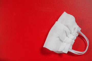 handmade face mask to protect against coronavirus COVID-19