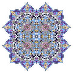 Vector colorful Mandala