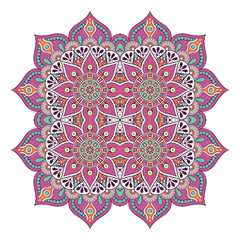 Vector colorful Mandala
