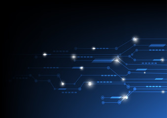 Abstract (Hi-Tech) beautiful Background and vector image.