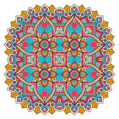 Vector colorful Mandala