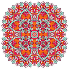 Vector colorful Mandala