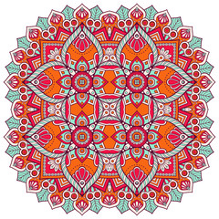 Vector colorful Mandala