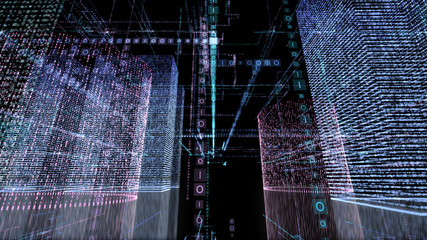 Beautiful sunset over Solar Farm