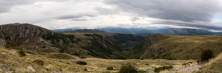 Fototapeta na wymiar Landscape of Durmitor National Park. Montenegro