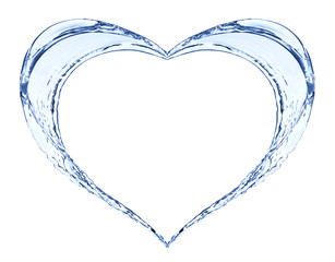 Picture beautiful even heart out of water