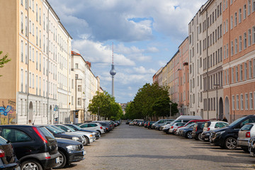 Fototapeta na wymiar Street in Berlin