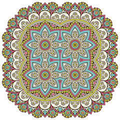 Vector colorful Mandala