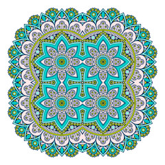 Vector colorful Mandala