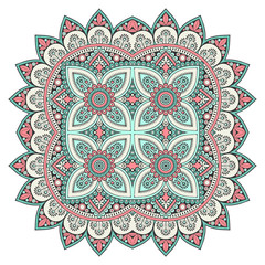 Vector colorful Mandala
