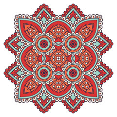 Vector colorful Mandala
