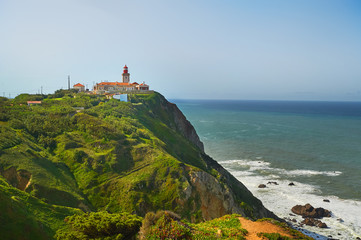 Fototapeta na wymiar Lighthouse on Cabo da Roca