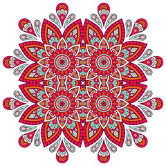 Vector colorful Mandala