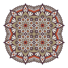Vector colorful Mandala