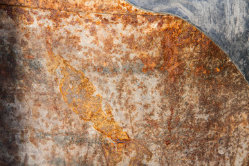 rusty metal background