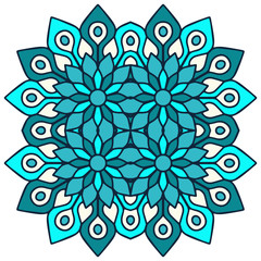 Vector colorful Mandala