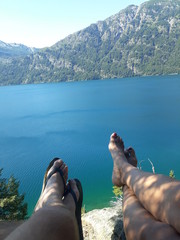 feet on the lake