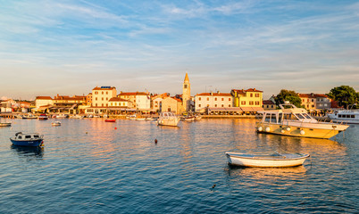 Fazana, a small town on the Istrian peninsula in Croatia