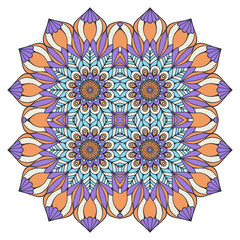 Vector colorful Mandala