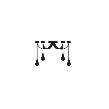 Chandelier Icon Vector