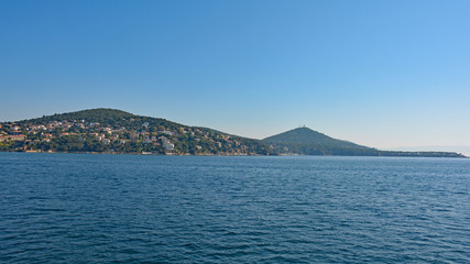 Buyukada, one of the Princes' Islands, also called Adalar, in the Sea of Marmara off the coast of Istanbul
