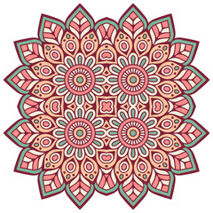 Vector colorful Mandala