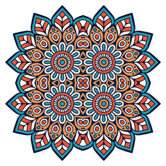 Vector colorful Mandala