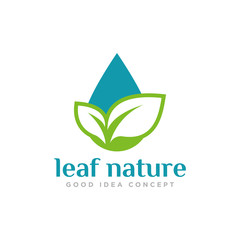 Leaf Nature Logo Design Vector
