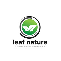 Leaf Nature Logo Design Vector