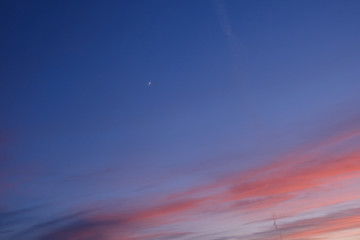 Sunset and Moon