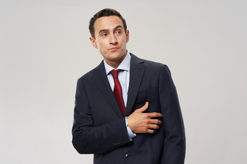 portrait of a handsome businessman