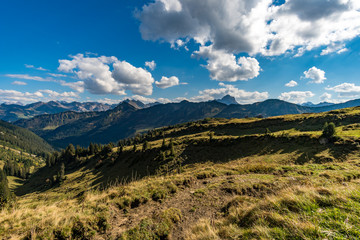 Hike on the Hohe Ifen in the Kleinwalsertal