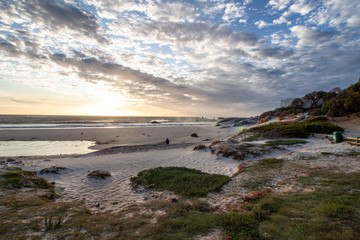 Abend am Strand in Kapstadt