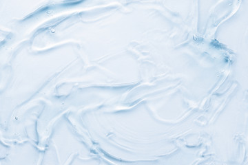 Cosmetic cream transparent liquid gel