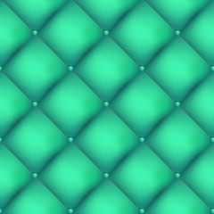 Fototapeta na wymiar Blue quilted seamless pattern, vector