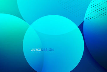 Abstract circles, modern background, neon bubbles motion techno design for Wallpaper, Banner, Background, Card, Book Illustration, landing page