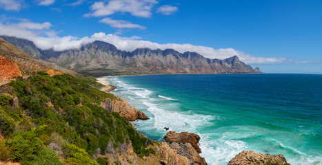 The glorious Clarence Drive between Gordon's Bay and Rooi Els. Cape Town. Western Cape. South Africa