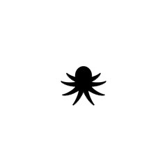 octopus icon vector