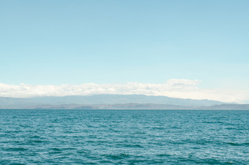 Obraz premium Beautiful Landscape from the boat