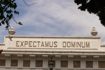 Puerta del Cementerio de la Recoleta, Buenos Aires