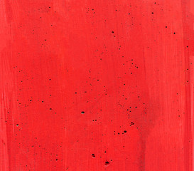 Red concrete wall texture with grunge and scratched on wall. Abstract background.