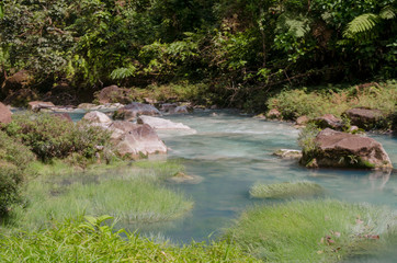 Obraz premium Light Blue River